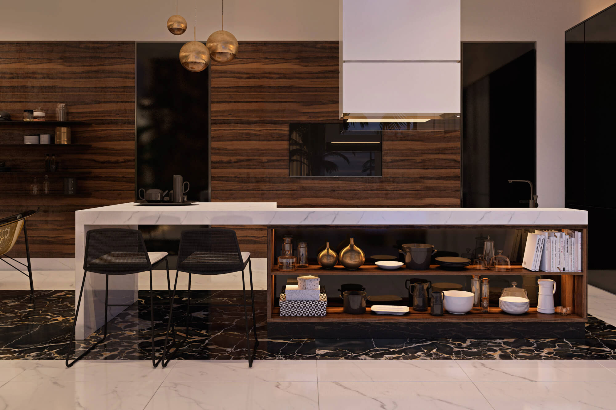 A Luxurious Contemporary Home with Stylish Interiors in Sardinia, Italy by Iryna Dzhemesyuk and Vitaly Yurov (11)