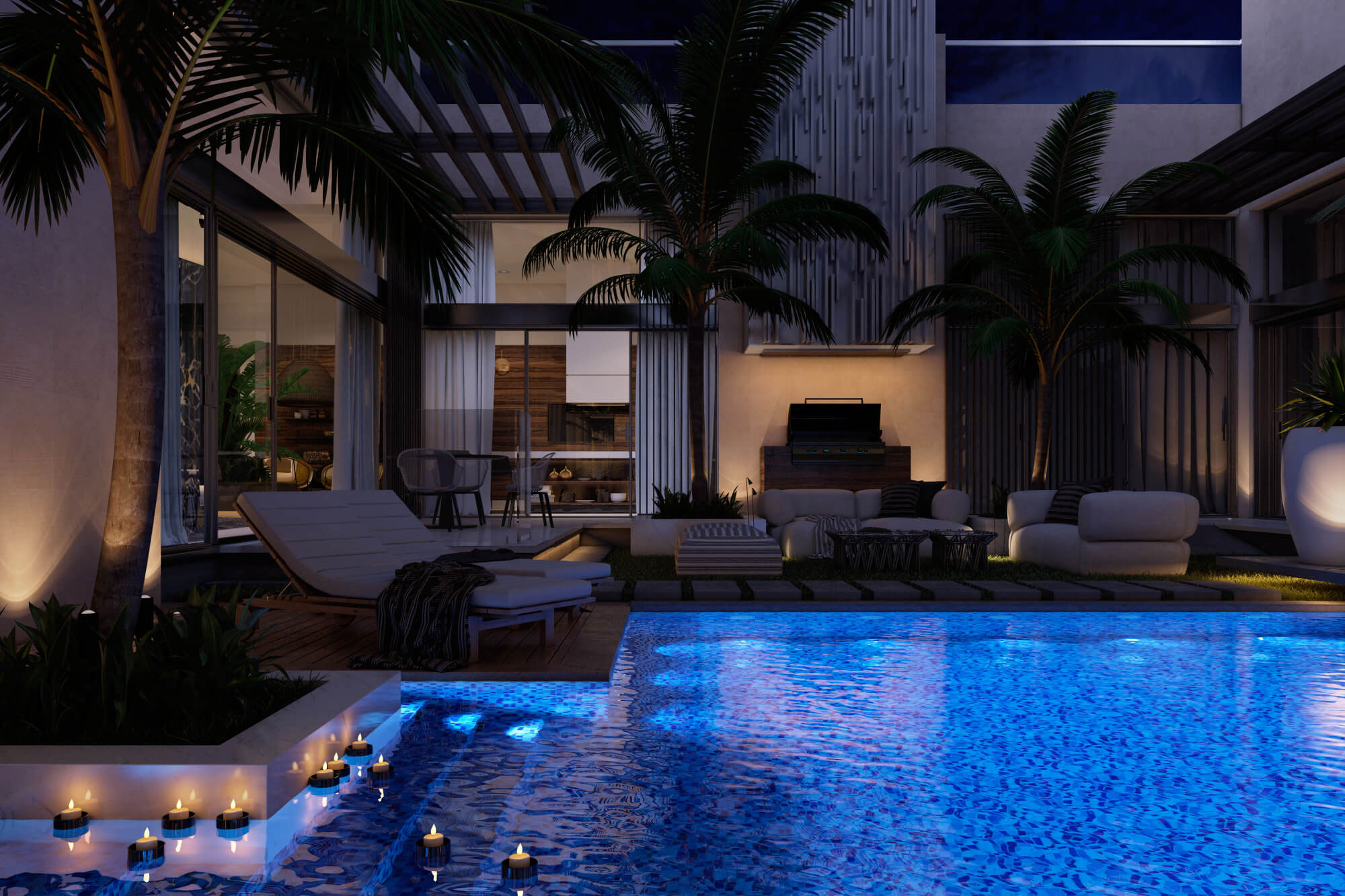 A Luxurious Contemporary Home with Stylish Interiors in Sardinia, Italy by Iryna Dzhemesyuk and Vitaly Yurov (17)