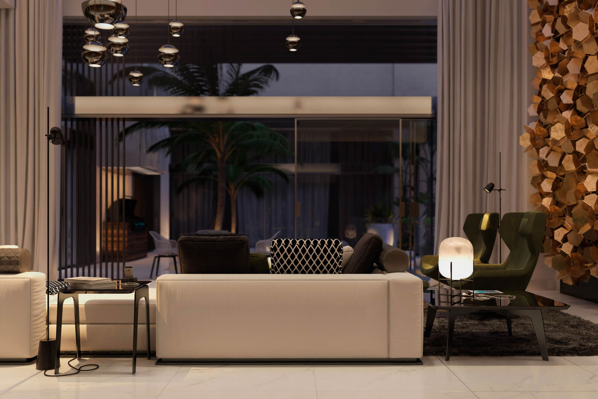 A Luxurious Contemporary Home with Stylish Interiors in Sardinia, Italy by Iryna Dzhemesyuk and Vitaly Yurov (2)