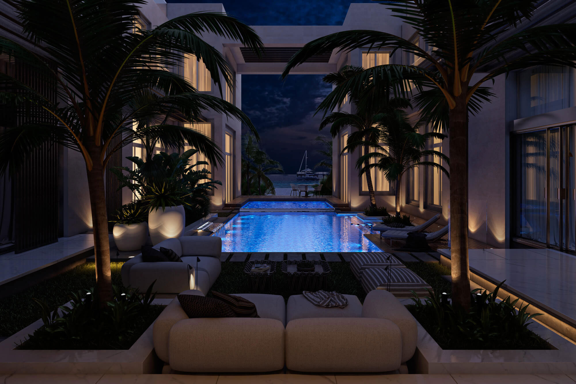 A Luxurious Contemporary Home with Stylish Interiors in Sardinia, Italy by Iryna Dzhemesyuk and Vitaly Yurov (23)