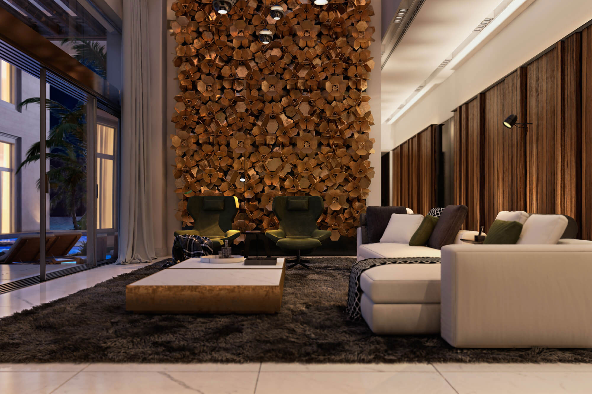 A Luxurious Contemporary Home with Stylish Interiors in Sardinia, Italy by Iryna Dzhemesyuk and Vitaly Yurov (4)