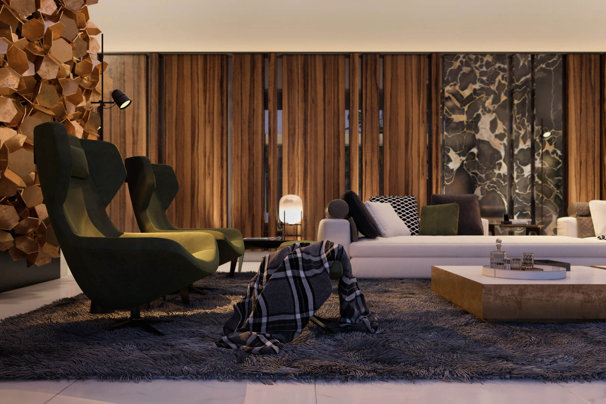 A Luxurious Contemporary Home with Stylish Interiors in Sardinia, Italy by Iryna Dzhemesyuk and Vitaly Yurov (9)