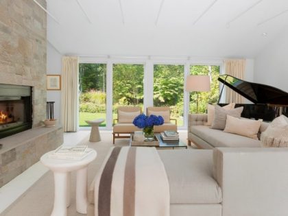 A Luxury Single-Family Home with Rich and Exquisite Interiors in East Hampton by Bruce D. Nagel (5)