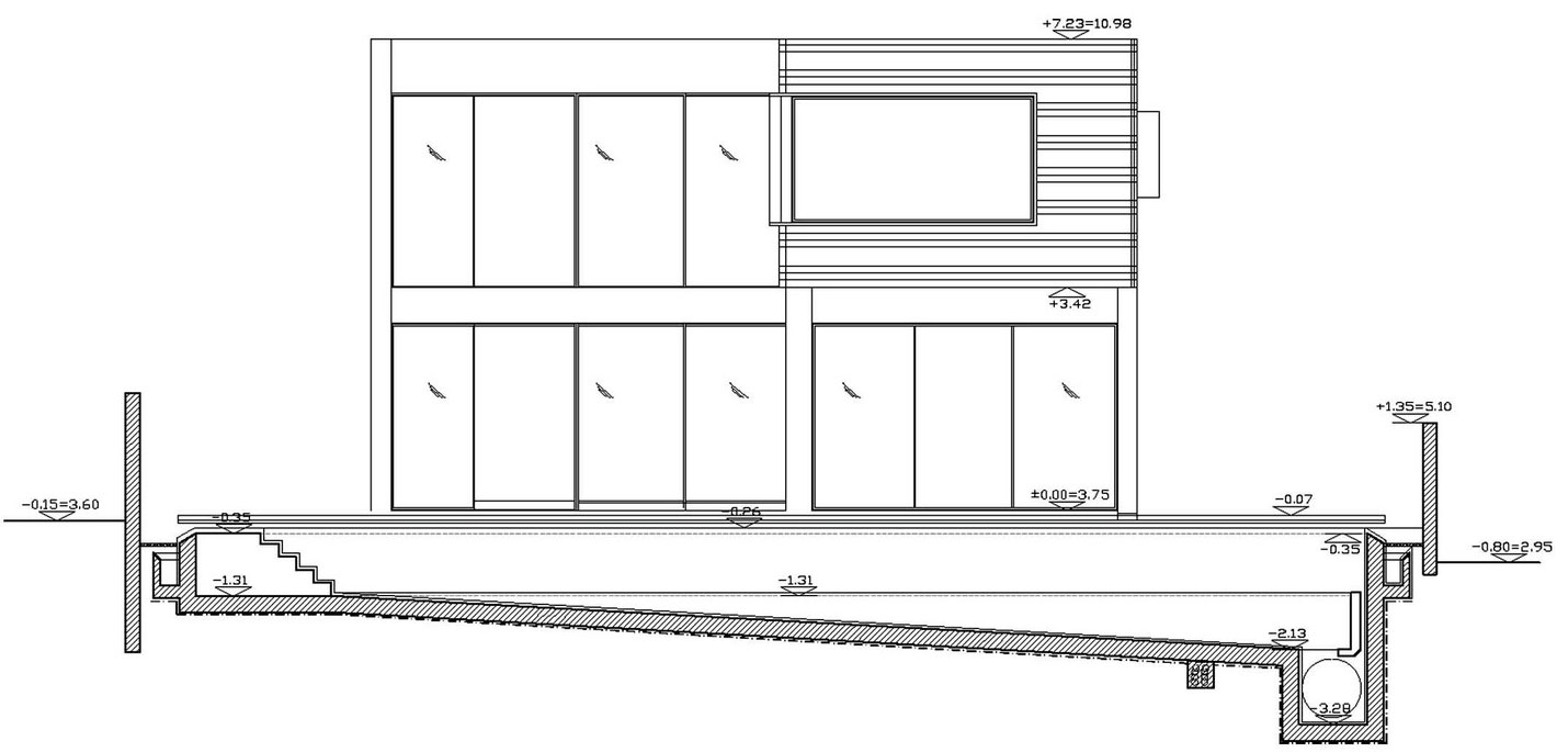 A Magnificent Modern Home with Pool and Cantilevered Bedroom in Shavei Tzion by Pitsou Kedem Architects (31)