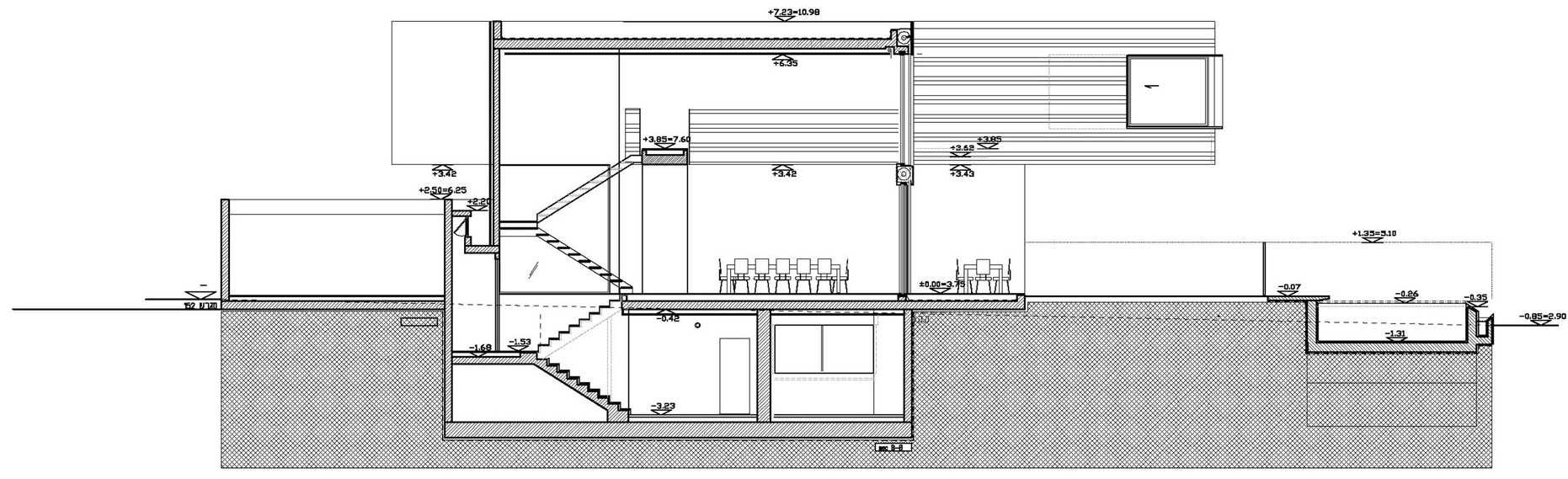 A Magnificent Modern Home with Pool and Cantilevered Bedroom in Shavei Tzion by Pitsou Kedem Architects (33)