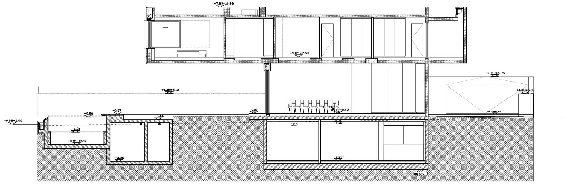 A Magnificent Modern Home with Pool and Cantilevered Bedroom in Shavei Tzion by Pitsou Kedem Architects (34)