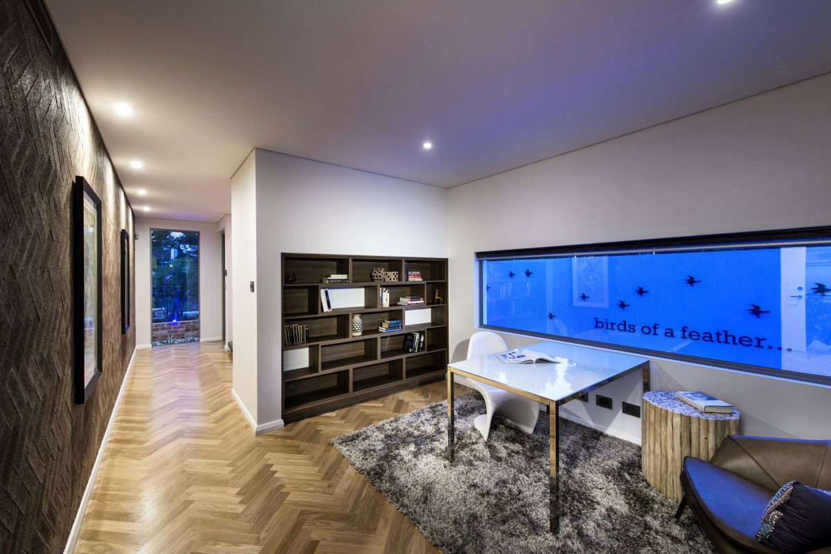 A Mid-Century Modern House Characterized by Clean Simplicity Interiors in Perth, Australia by Residential Attitudes (28)