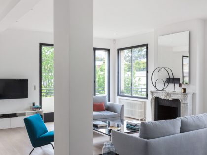 A Modern, Elegant and Functional Home in Neuilly-sur-Seine, Paris by Agence Frédéric Flanquart (3)