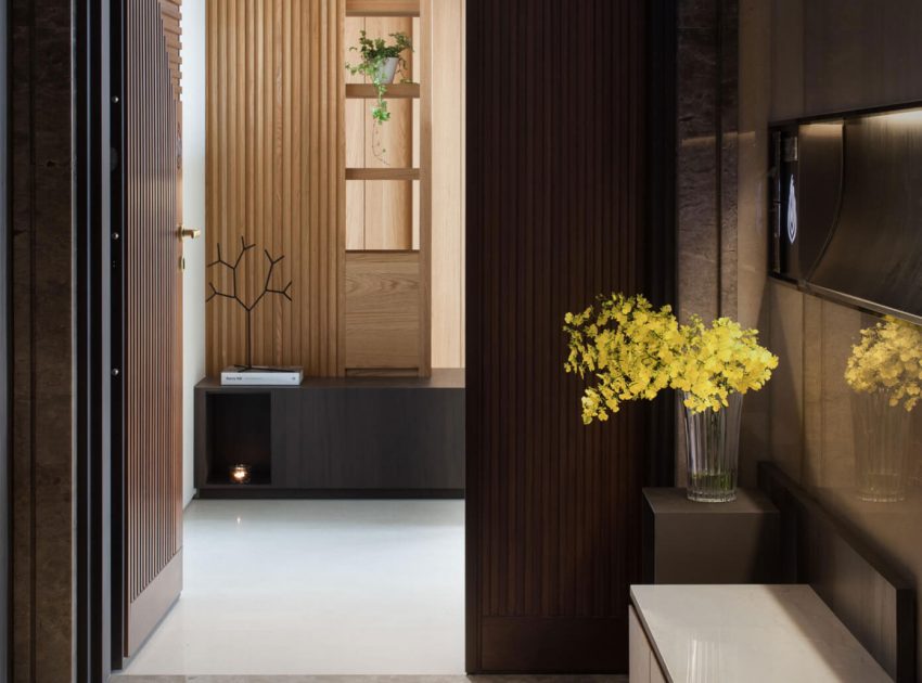 A Neat and Luminous Apartment with Rich Warm Textures in Kaohsiung City by PMD (10)