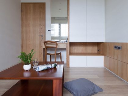 A Neat and Luminous Apartment with Rich Warm Textures in Kaohsiung City by PMD (31)