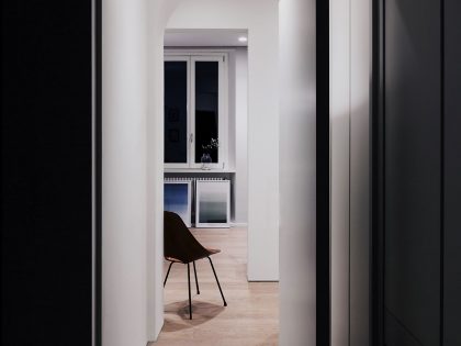 A Playful and Bright Modern Apartment with Wood Accents in Milan, Italy by AIM (19)