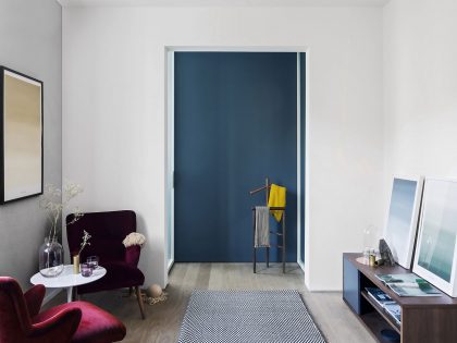 A Playful and Bright Modern Apartment with Wood Accents in Milan, Italy by AIM (2)