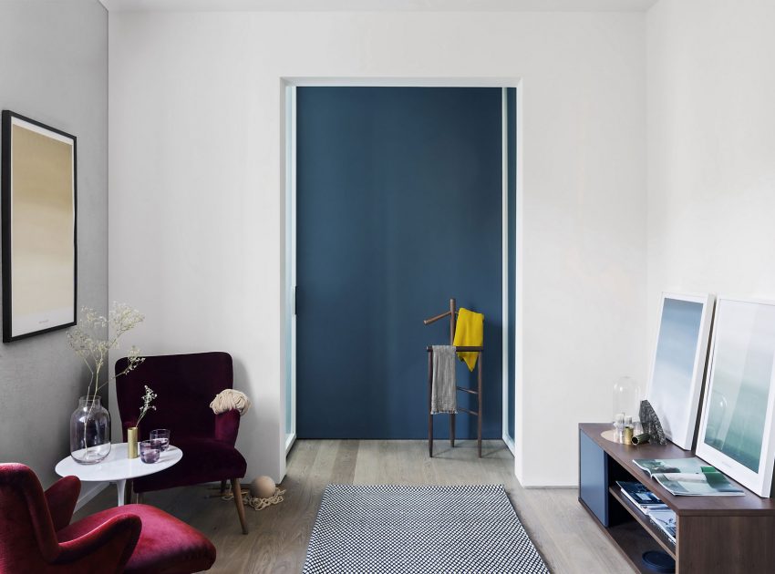 A Playful and Bright Modern Apartment with Wood Accents in Milan, Italy by AIM (2)