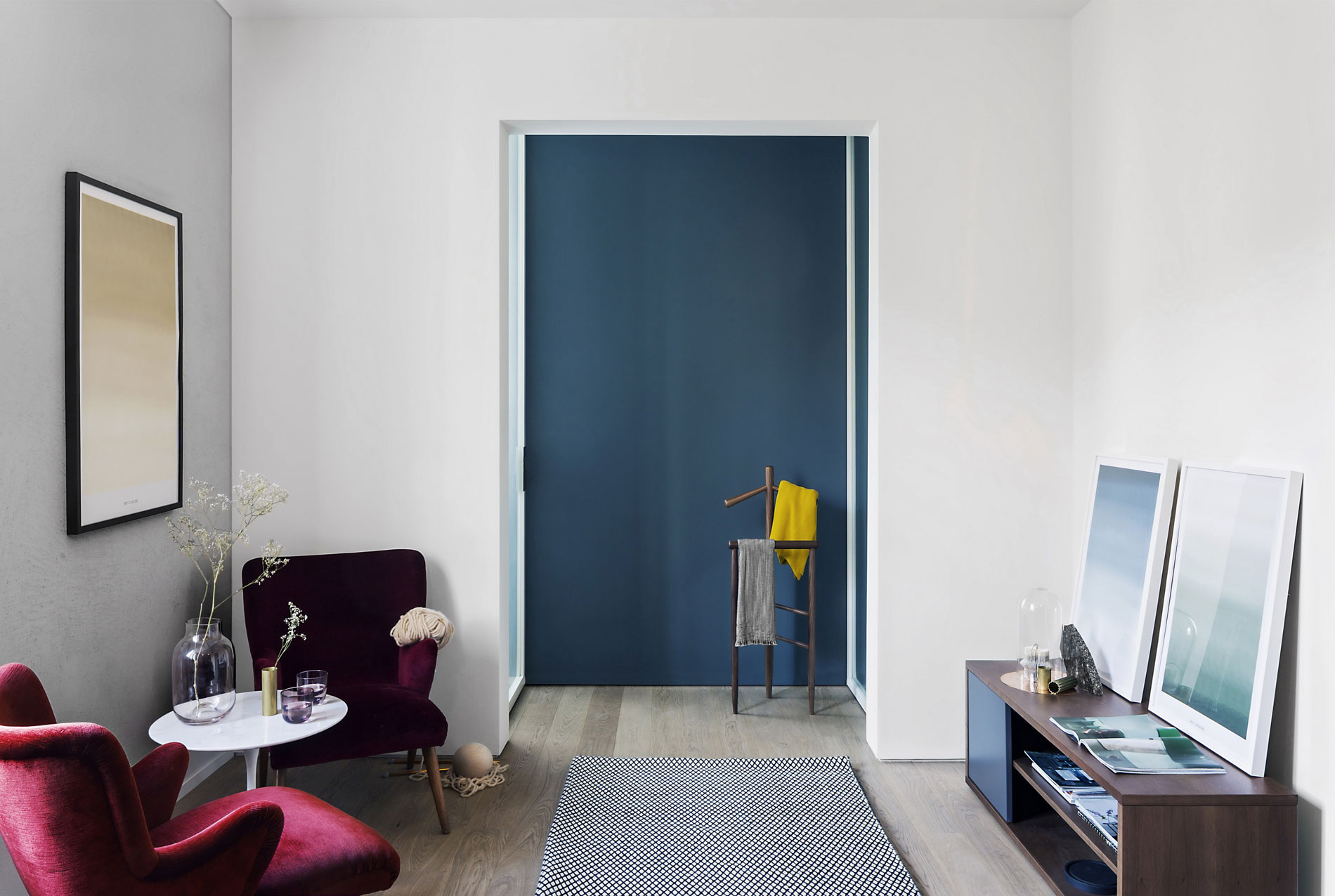 A Playful and Bright Modern Apartment with Wood Accents in Milan, Italy by AIM (2)