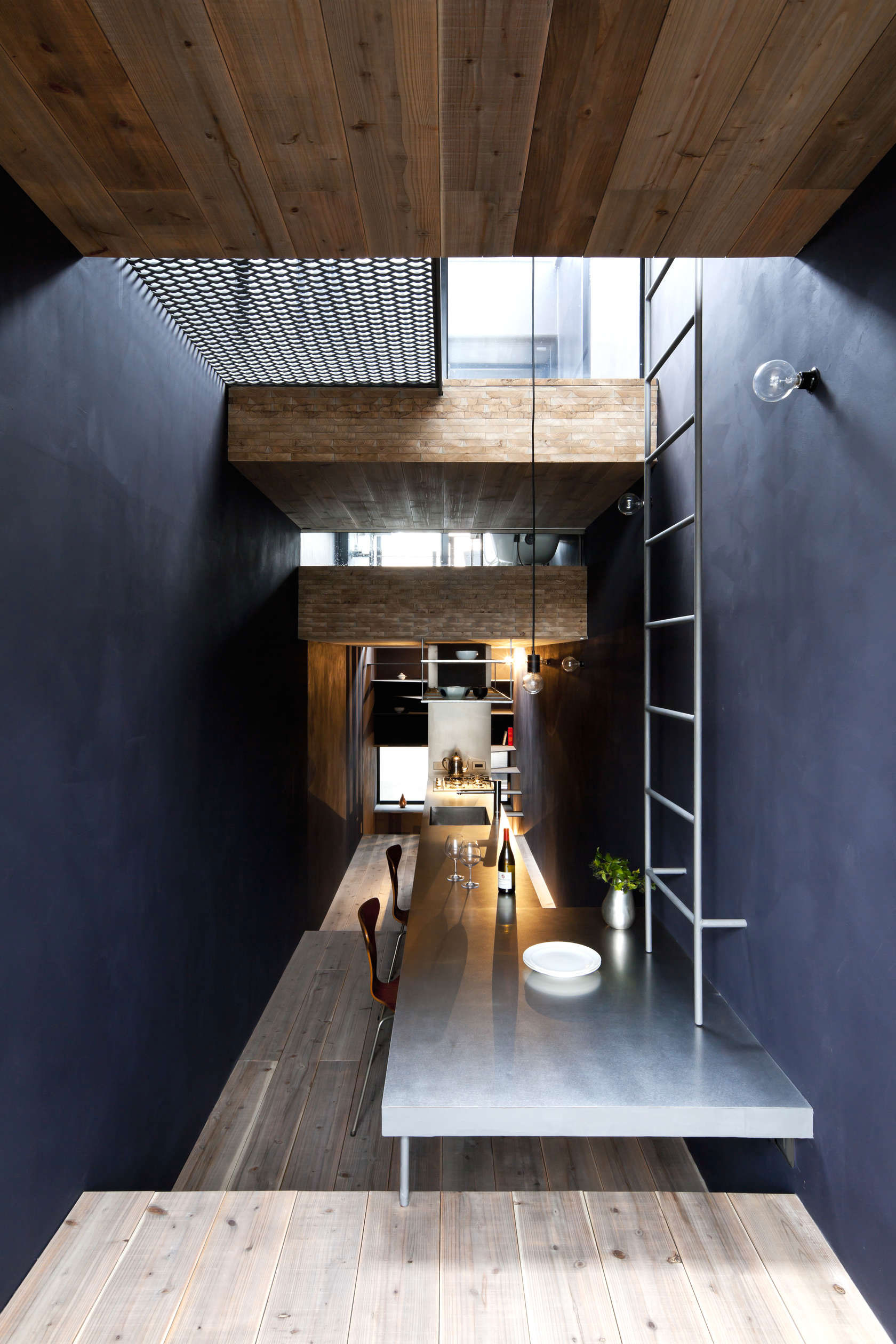 A Playful and Modern Vertical Home in Toshima, Japan by YUUA Architects & Associates (6)