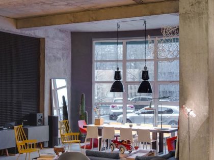 A Quirky and Stylish Modern Office with Industrial Interiors in Kiev, Ukraine by Sergey Makhno (1)