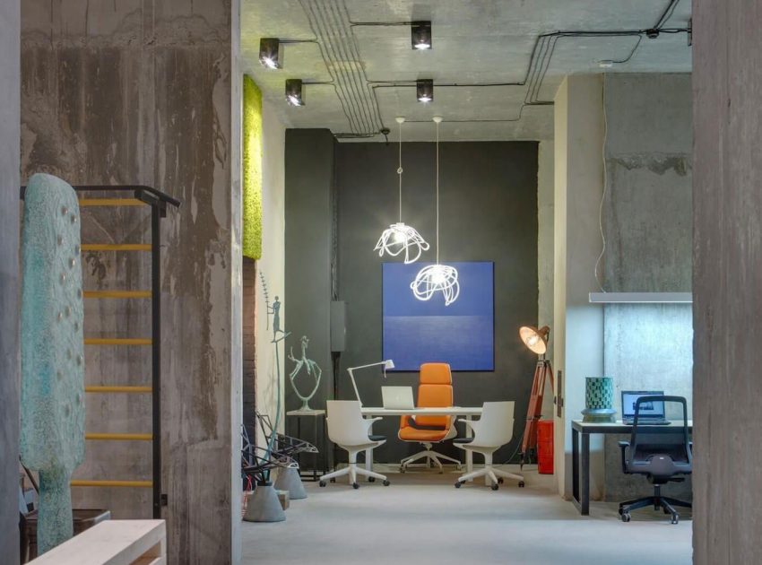 A Quirky and Stylish Modern Office with Industrial Interiors in Kiev, Ukraine by Sergey Makhno (15)