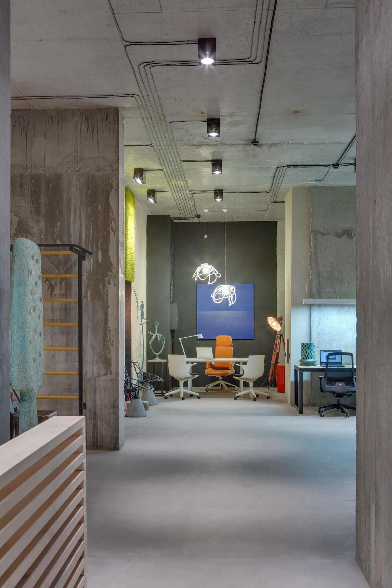 A Quirky and Stylish Modern Office with Industrial Interiors in Kiev, Ukraine by Sergey Makhno (15)
