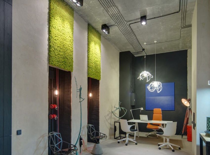 A Quirky and Stylish Modern Office with Industrial Interiors in Kiev, Ukraine by Sergey Makhno (16)