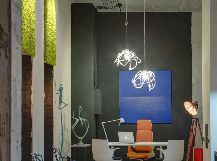 A Quirky and Stylish Modern Office with Industrial Interiors in Kiev, Ukraine by Sergey Makhno (18)