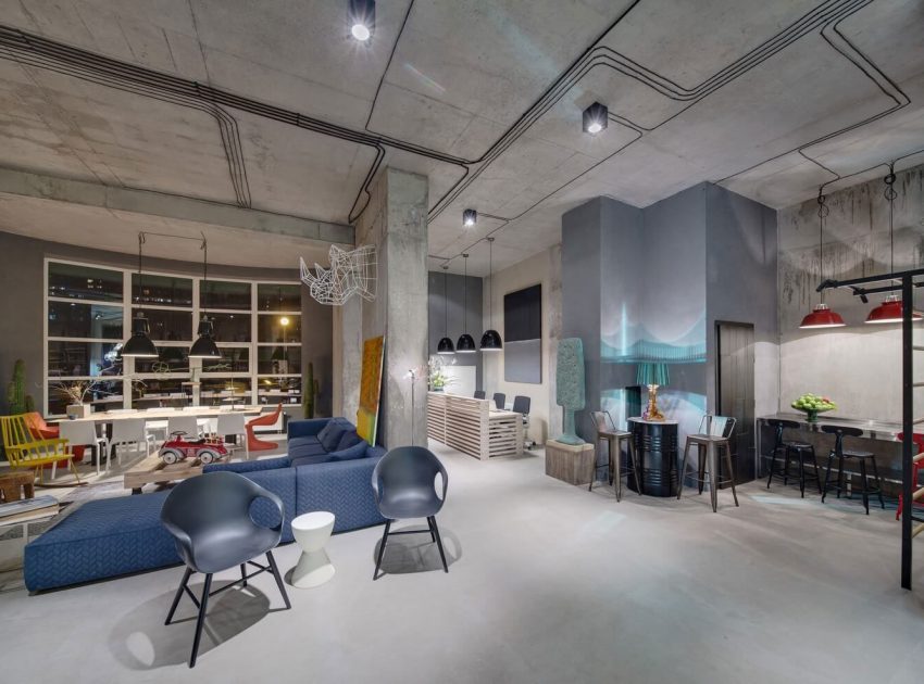 A Quirky and Stylish Modern Office with Industrial Interiors in Kiev, Ukraine by Sergey Makhno (27)