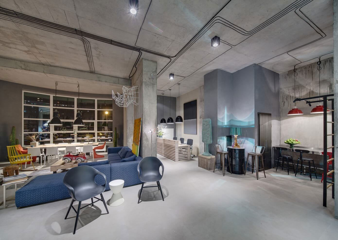 A Quirky and Stylish Modern Office with Industrial Interiors in Kiev, Ukraine by Sergey Makhno (27)