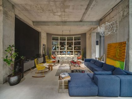 A Quirky and Stylish Modern Office with Industrial Interiors in Kiev, Ukraine by Sergey Makhno (29)