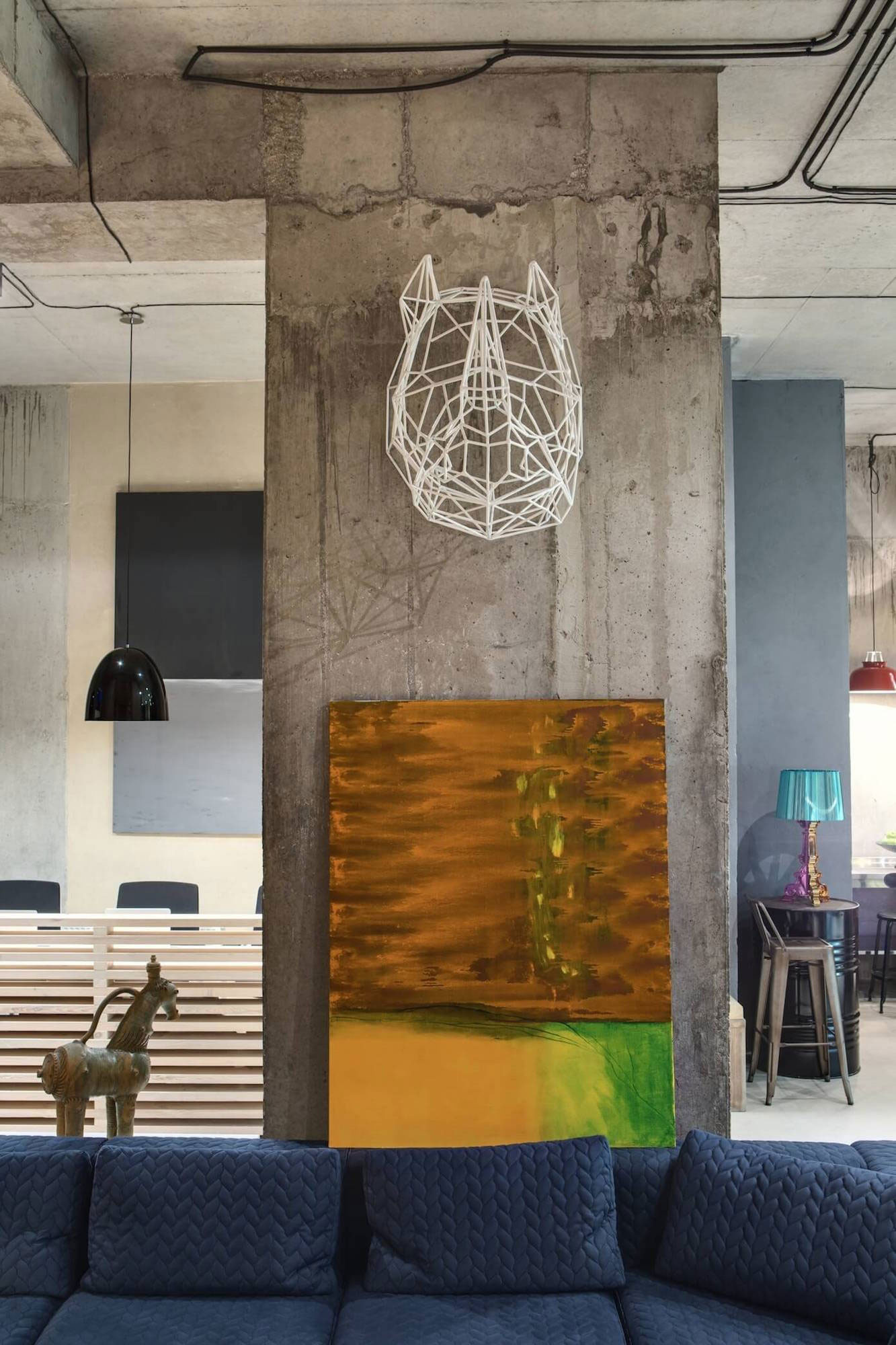 A Quirky and Stylish Modern Office with Industrial Interiors in Kiev, Ukraine by Sergey Makhno (3)