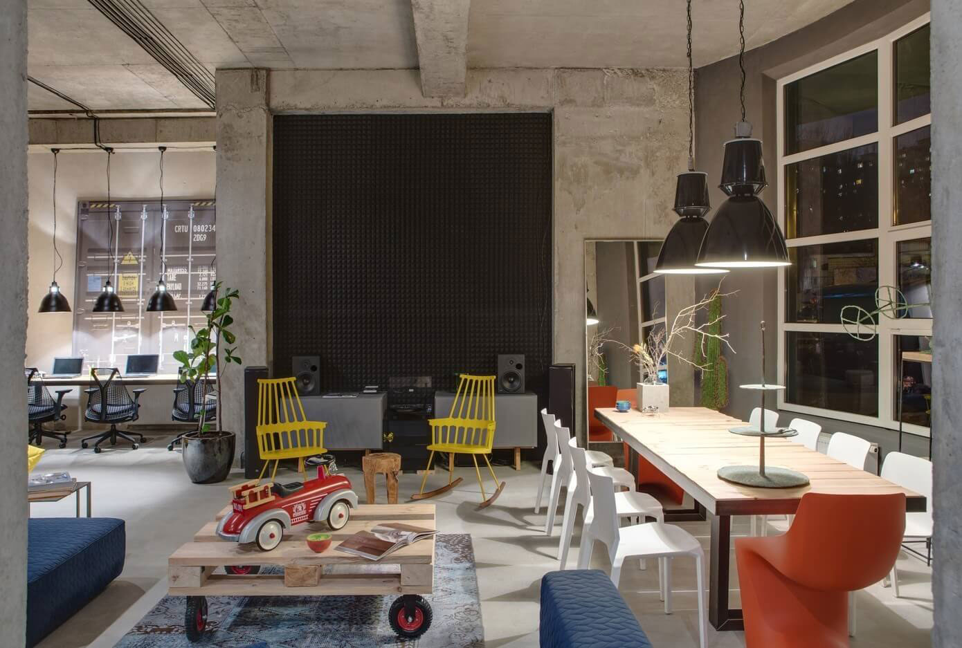 A Quirky and Stylish Modern Office with Industrial Interiors in Kiev, Ukraine by Sergey Makhno (31)