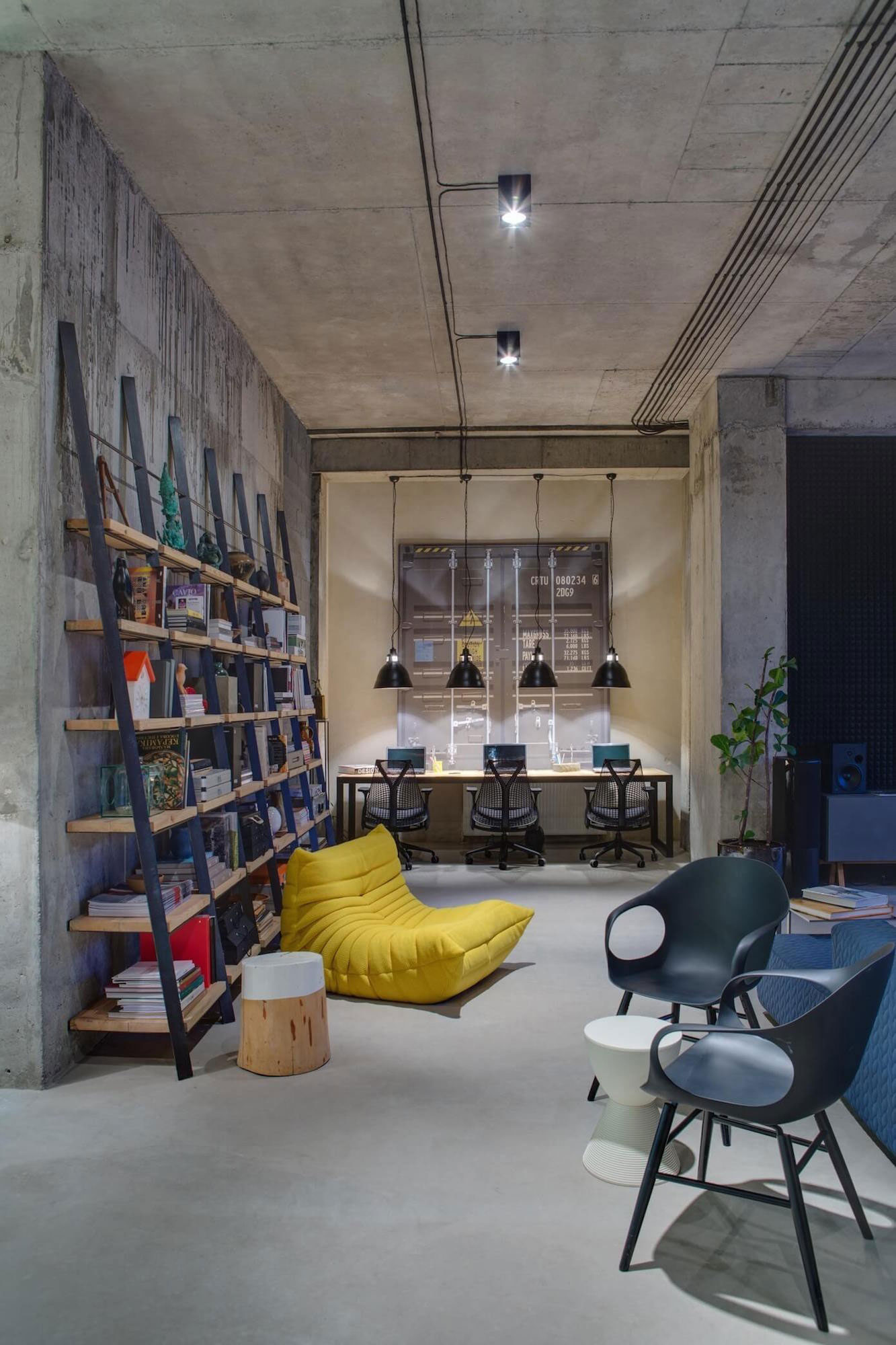 A Quirky and Stylish Modern Office with Industrial Interiors in Kiev, Ukraine by Sergey Makhno (8)