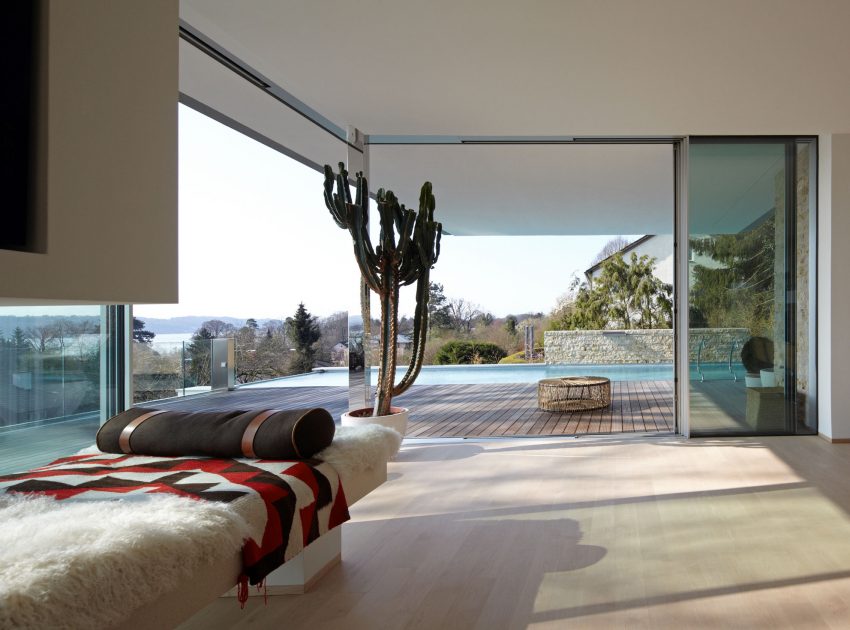 A Simple But Sophisticated Contemporary Home with Infinity Pool in Munich, Germany by Stephan Maria Lang (5)