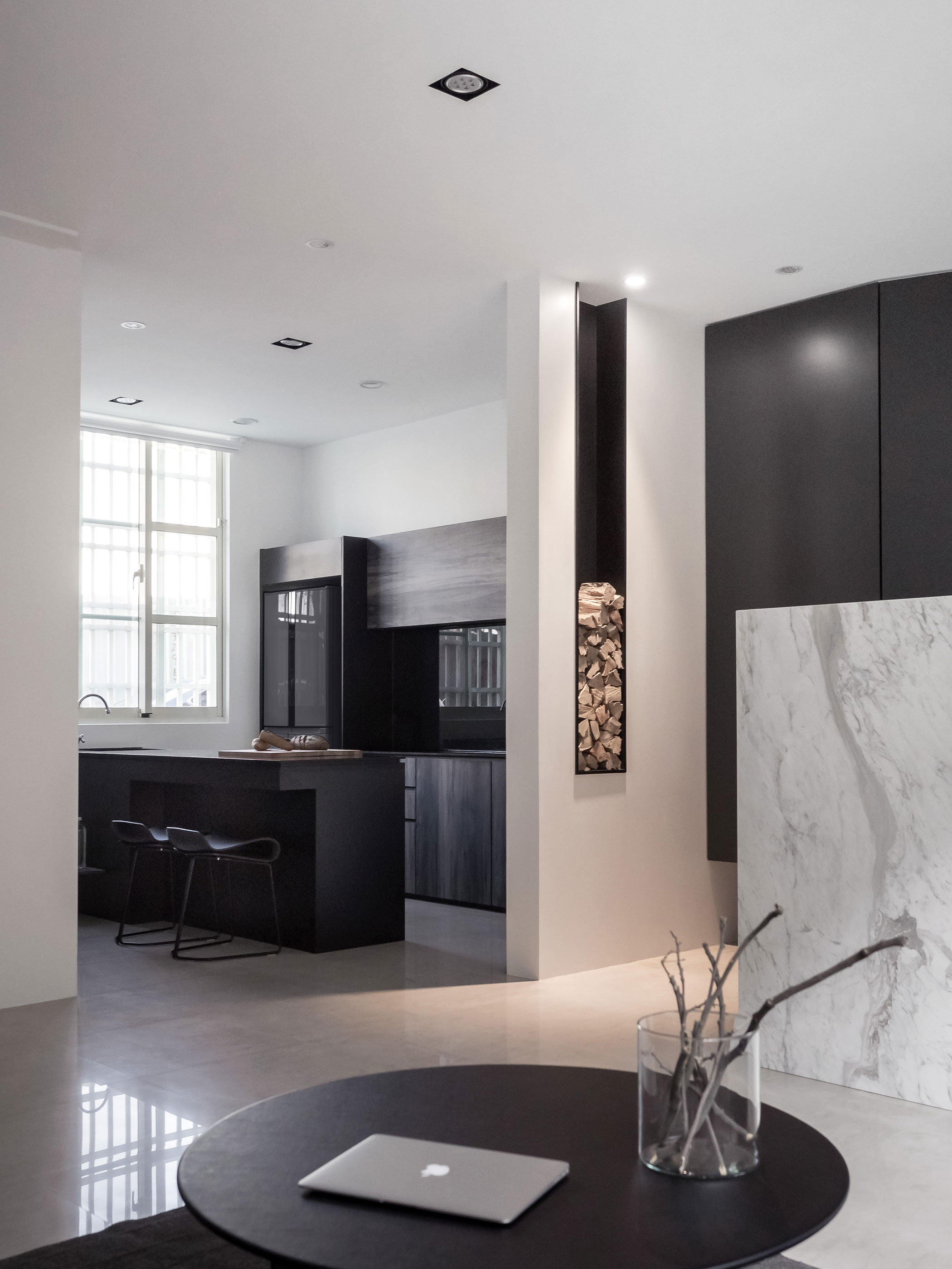 A Simple Contemporary House with Minimalist Interior in Taichung, Taiwan by Z-AXIS DESIGN (8)