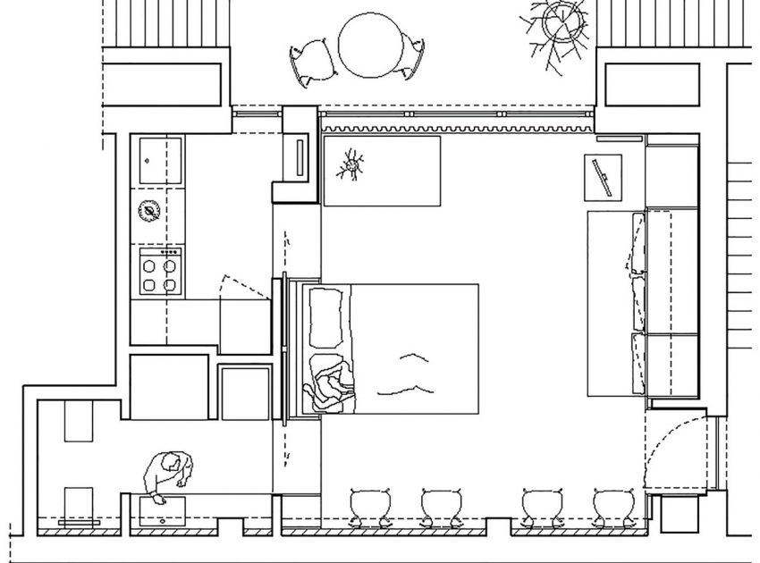 A Simple and Clean Apartment with Bright and Functional Interiors in Milan, Italy by studioWOK (15)