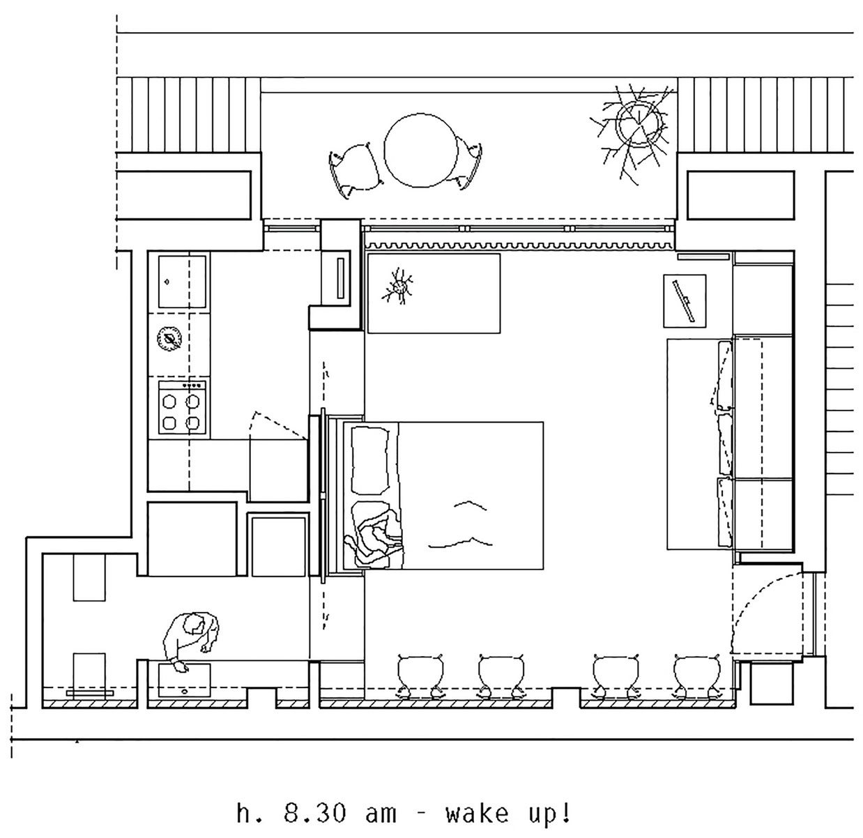 A Simple and Clean Apartment with Bright and Functional Interiors in Milan, Italy by studioWOK (15)