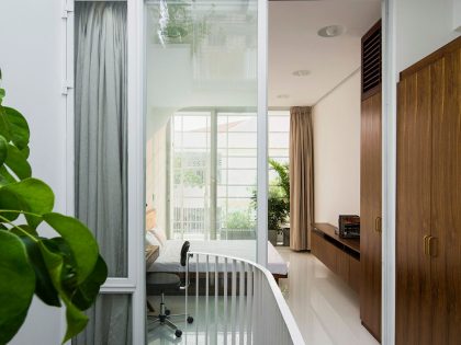 A Simple and Functional Vertical House with Contemporary Materials in Ho Chi Minh City by KIENTRUC O (11)