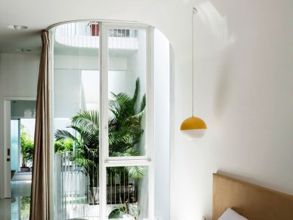 A Simple and Functional Vertical House with Contemporary Materials in Ho Chi Minh City by KIENTRUC O (17)
