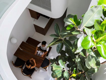 A Simple and Functional Vertical House with Contemporary Materials in Ho Chi Minh City by KIENTRUC O (7)