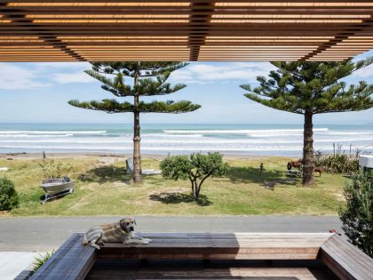 A Small Modern Beach House with Stunning Views in Gisborne, New Zealand by Irving Smith Jack Architects (6)
