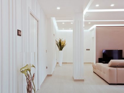 A Sleek Contemporary Apartment with Stylish Interiors in Naples, Italy by B2C Architects (3)