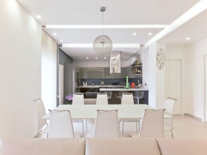 A Sleek Contemporary Apartment with Stylish Interiors in Naples, Italy by B2C Architects (7)