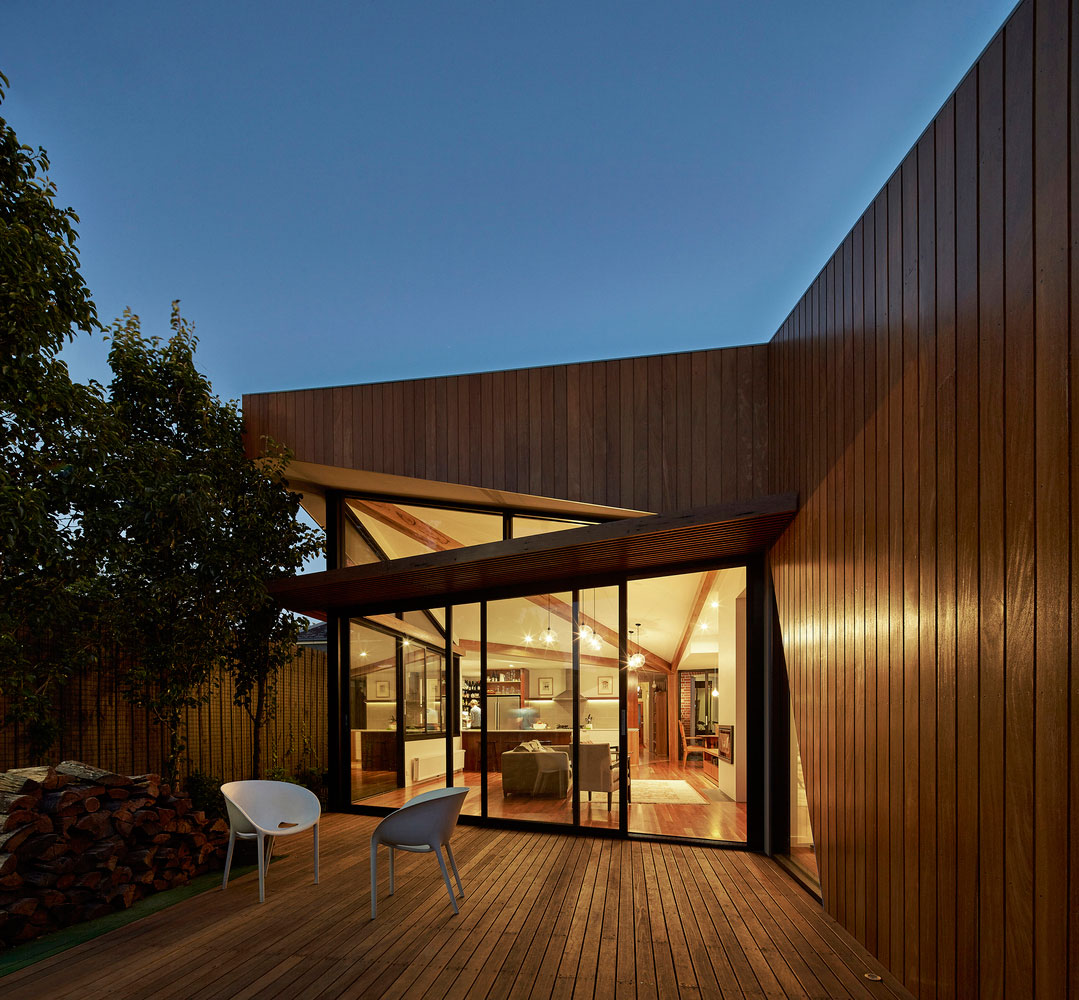 A Sleek Contemporary Home with Elegant Landscaping in Fitzroy, Australia by Simon Whibley Architecture & Antarctica (7)