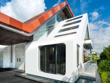 A Sleek Ultra-Modern Waterfront Villa with Spectacular Views in Singapore by Mercurio Design Lab (10)