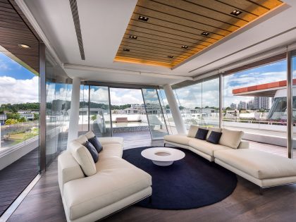 A Sleek Ultra-Modern Waterfront Villa with Spectacular Views in Singapore by Mercurio Design Lab (15)