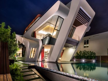A Sleek Ultra-Modern Waterfront Villa with Spectacular Views in Singapore by Mercurio Design Lab (25)