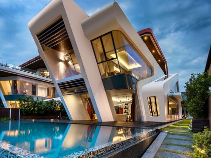 A Sleek Ultra-Modern Waterfront Villa with Spectacular Views in Singapore by Mercurio Design Lab (27)