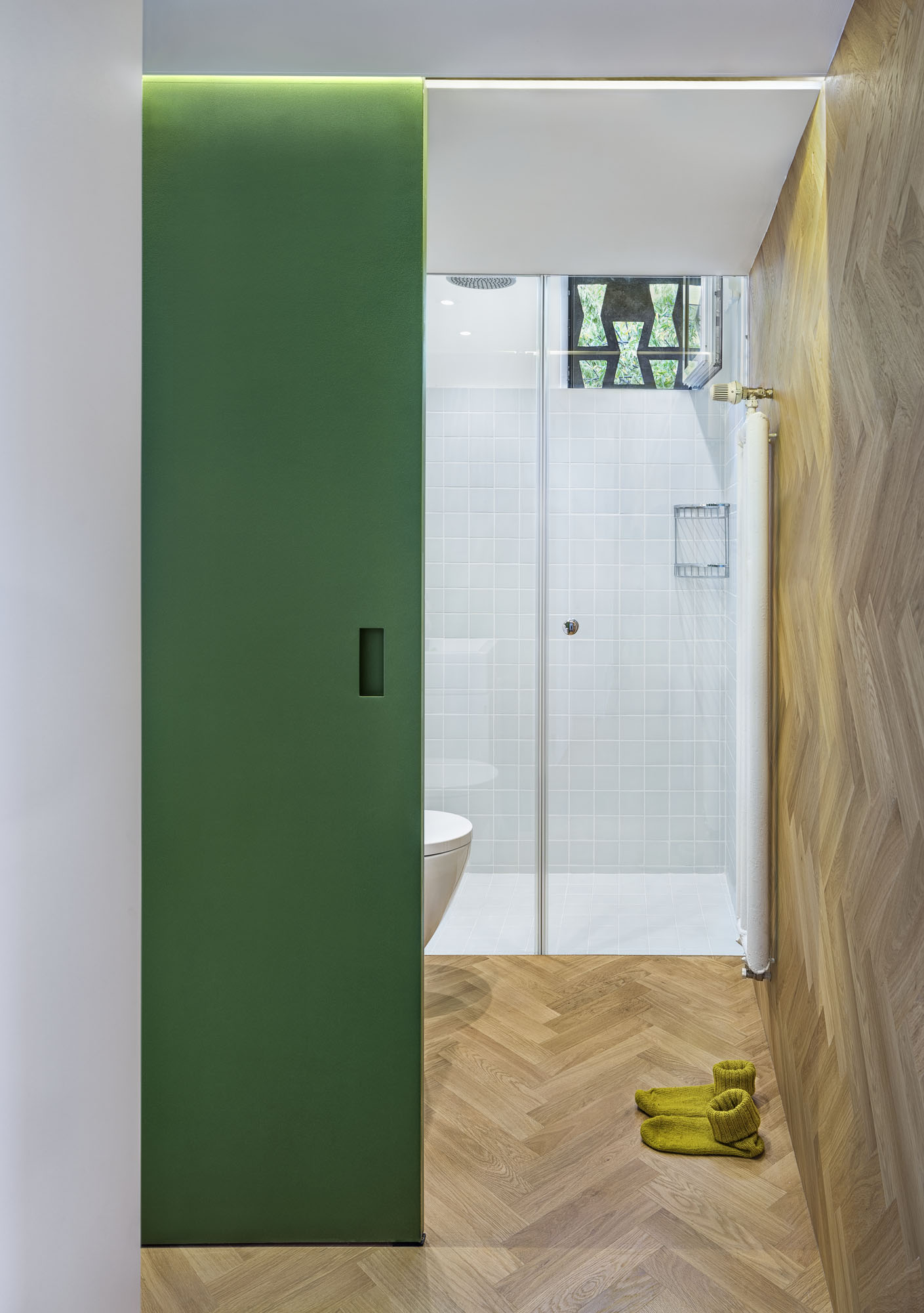 A Small Contemporary Apartment with a Scandinavian Twist and Rustic Style in Sofia, Bulgaria by Dontdiystudio (15)