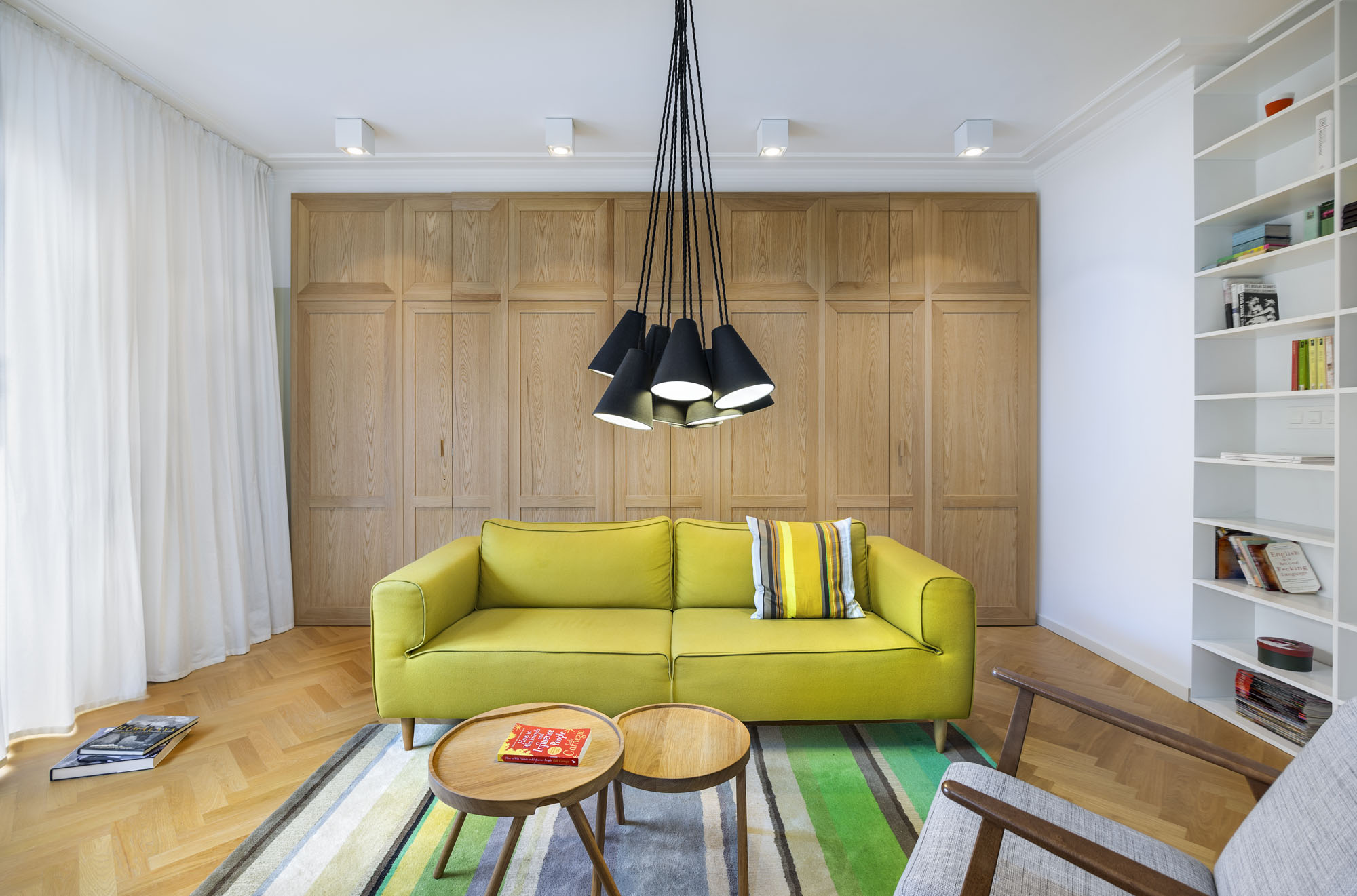 A Small Contemporary Apartment with a Scandinavian Twist and Rustic Style in Sofia, Bulgaria by Dontdiystudio (2)