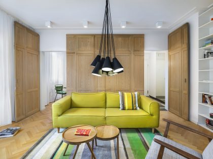 A Small Contemporary Apartment with a Scandinavian Twist and Rustic Style in Sofia, Bulgaria by Dontdiystudio (3)