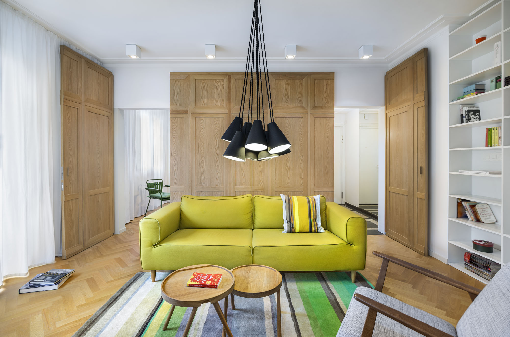 A Small Contemporary Apartment with a Scandinavian Twist and Rustic Style in Sofia, Bulgaria by Dontdiystudio (3)