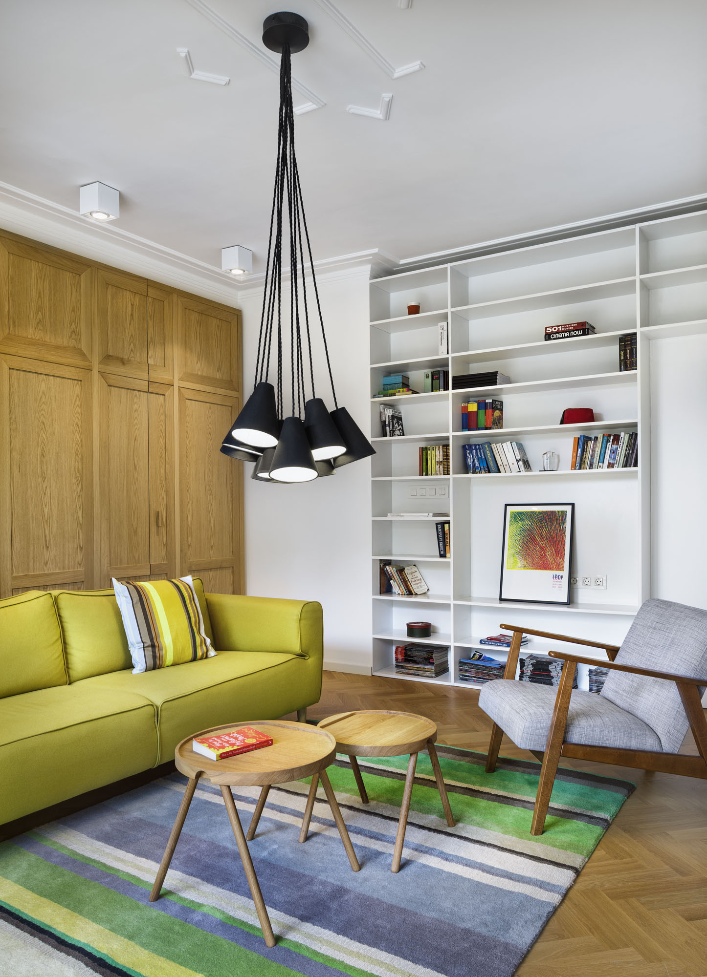 A Small Contemporary Apartment with a Scandinavian Twist and Rustic Style in Sofia, Bulgaria by Dontdiystudio (5)